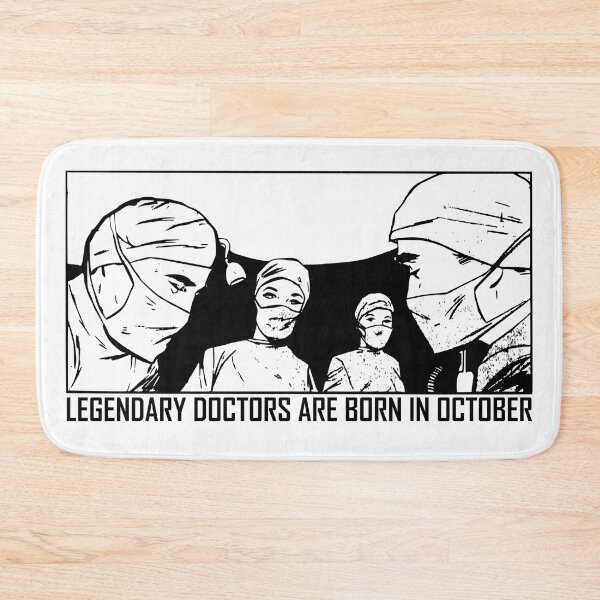 Item preview, Legendary Doctors Are Born In October designed and sold by Medisigne.
