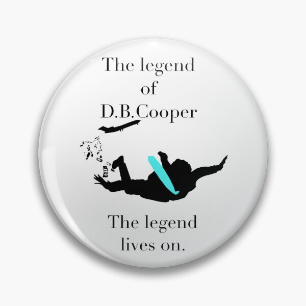 Item preview, The legend of D B Cooper  designed and sold by 3leggeddogg.
