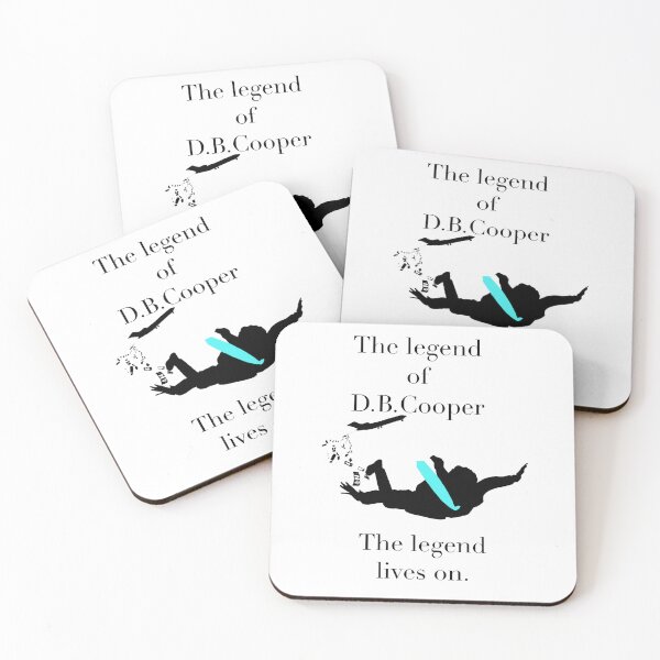 Item preview, The legend of D B Cooper  designed and sold by 3leggeddogg.