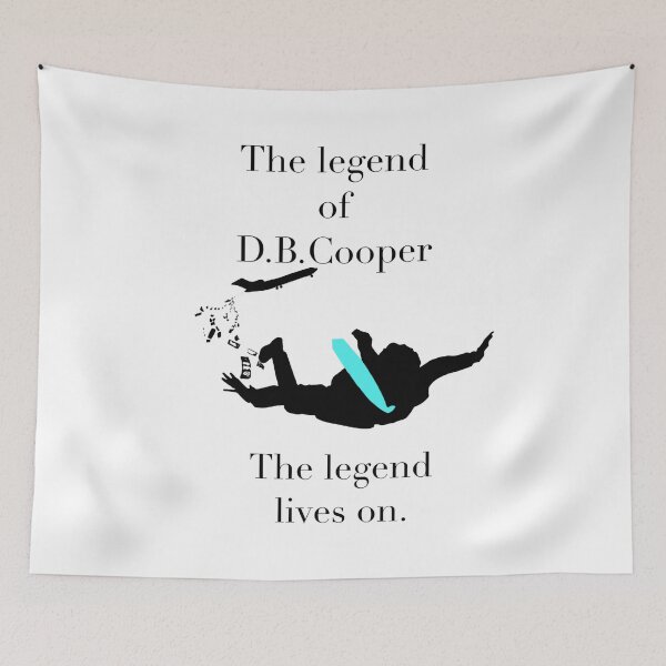 Item preview, The legend of D B Cooper  designed and sold by 3leggeddogg.