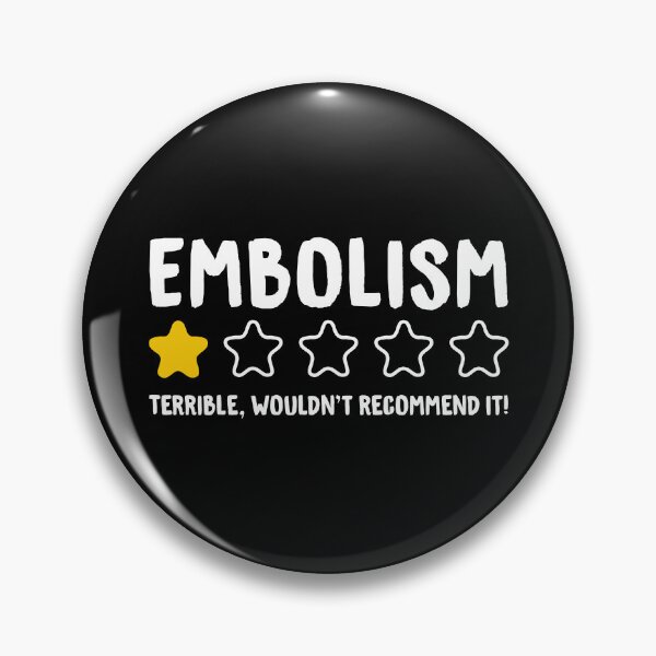 Item preview, Embolism Terrible Wouldn't Recommend It! - Funny Embolism designed and sold by T-shirt For You.