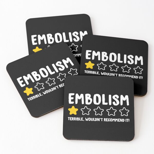 Item preview, Embolism Terrible Wouldn't Recommend It! - Funny Embolism designed and sold by T-shirt For You.