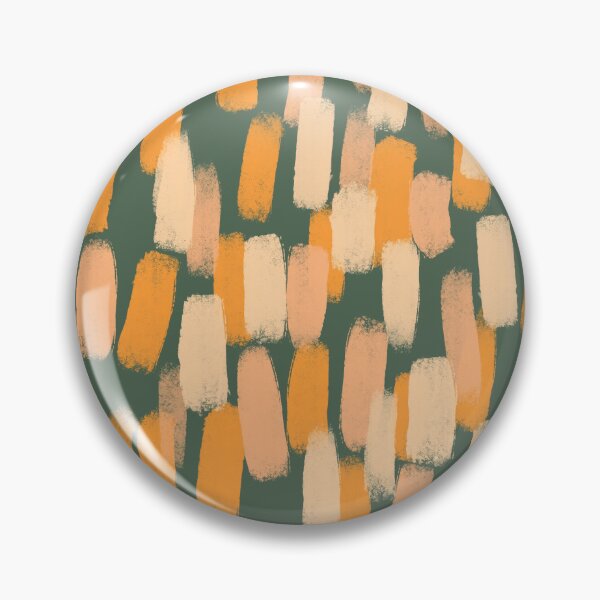 Item preview, Abstract, Orange and Green, Paint Brush Effect designed and sold by OneThreeSix.