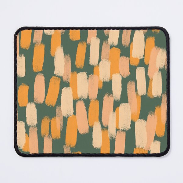 Item preview, Abstract, Orange and Green, Paint Brush Effect designed and sold by OneThreeSix.