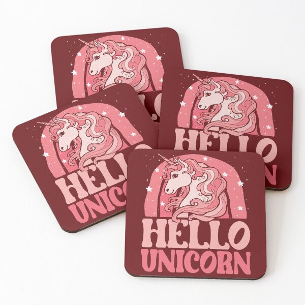 Item preview, hello unicorn - funny quote designed and sold by VichallanStudio.