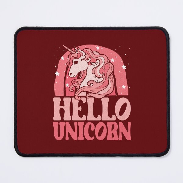 Item preview, hello unicorn - funny quote designed and sold by VichallanStudio.