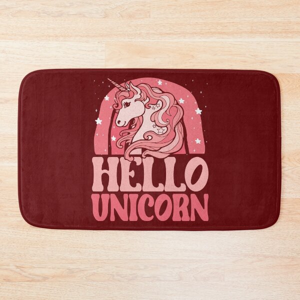 Item preview, hello unicorn - funny quote designed and sold by VichallanStudio.