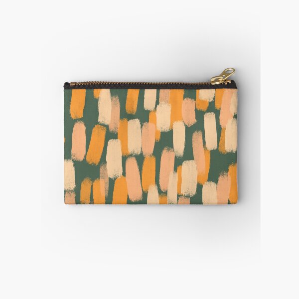 Item preview, Abstract, Orange and Green, Paint Brush Effect designed and sold by OneThreeSix.