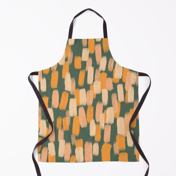 Item preview, Abstract, Orange and Green, Paint Brush Effect designed and sold by OneThreeSix.