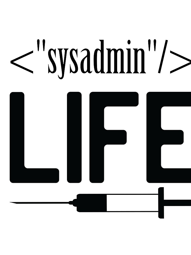 Thumbnail 3 of 3, Scarf, Sysadmin Life because even developer need Geek designed and sold by Magisolution.