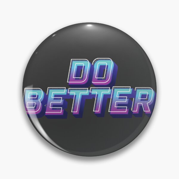 Item preview, Blue and Purple Neon Do Better designed and sold by Pink Ribbon.