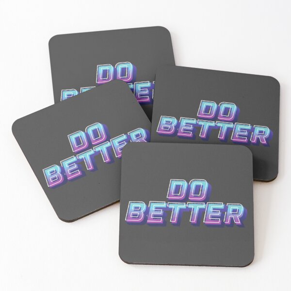 Item preview, Blue and Purple Neon Do Better designed and sold by Pink Ribbon.
