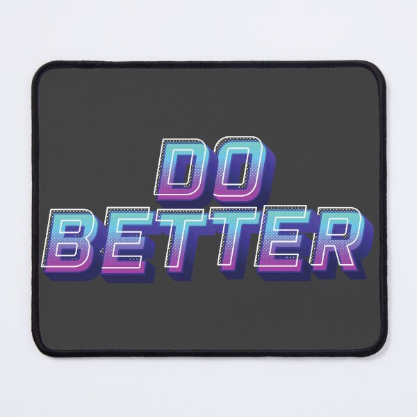 Item preview, Blue and Purple Neon Do Better designed and sold by Pink Ribbon.