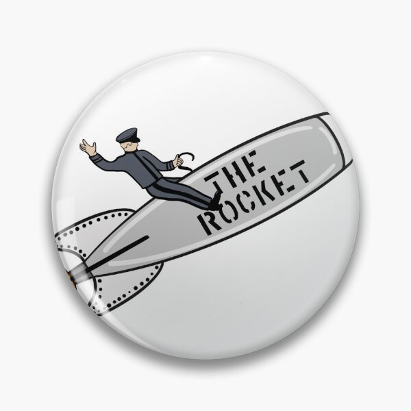 Item preview, The Rocket designed and sold by StickerB0mb.