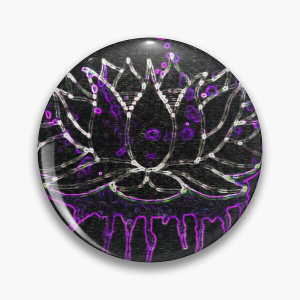 Item preview, Neon Lotus Flower designed and sold by WildandDivine.