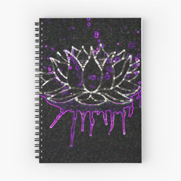 Item preview, Neon Lotus Flower designed and sold by WildandDivine.