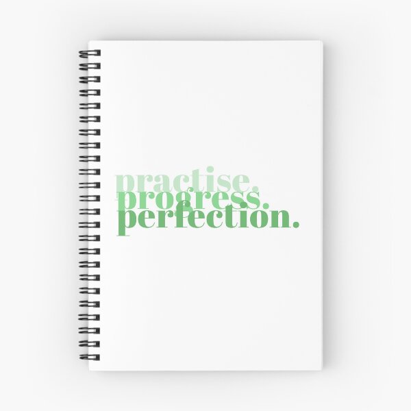 Item preview, Practise Progress Perfection simple design designed and sold by lycheedesign.