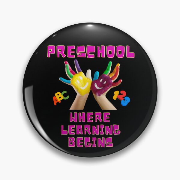 Item preview, Preschool Where Learning Begins designed and sold by RogerWBDesigns.