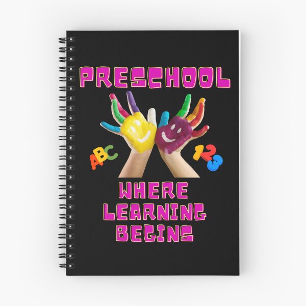 Item preview, Preschool Where Learning Begins designed and sold by RogerWBDesigns.