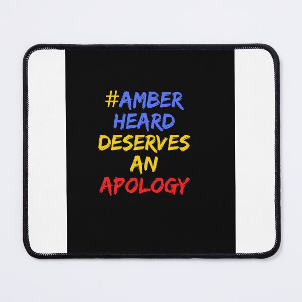 Item preview, #Amber Heard Deserves An Apology designed and sold by samuelkorede.