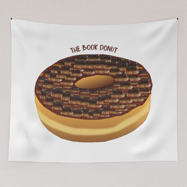 Item preview, The Book Donut (with words) designed and sold by tmdaliggr.