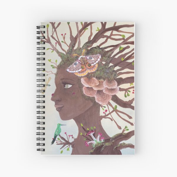 The Sanctuary Tree Spiral Notebook