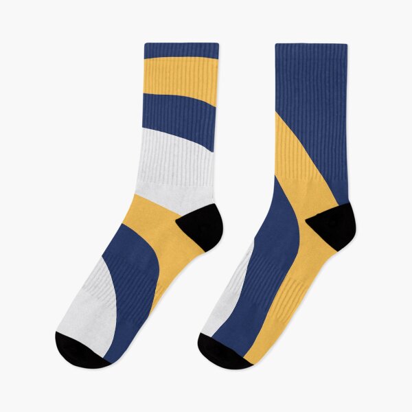 Item preview, Abstract Geometric Yellow Blue Pattern designed and sold by ind3finite.