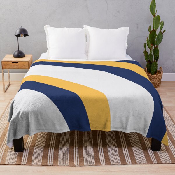Item preview, Abstract Geometric Yellow Blue Pattern designed and sold by ind3finite.