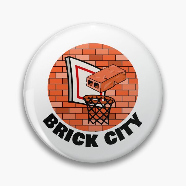 Item preview, Brick City Funny Basketball Logo Thic Text designed and sold by hiunlimit.