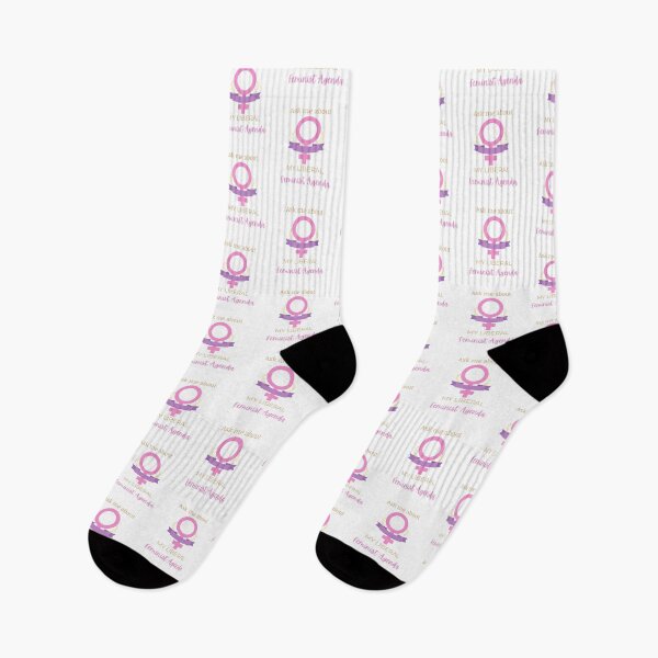 Item preview, Ask Me About My Liberal Feminist Agenda designed and sold by LunaticArtWork.