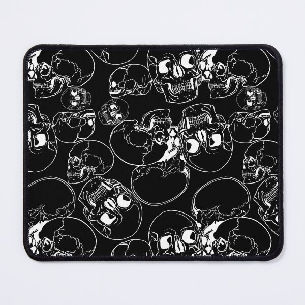 Item preview, Skull pattern on black designed and sold by Aisling Tierney.