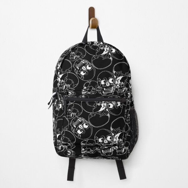 Item preview, Skull pattern on black designed and sold by Aisling Tierney.