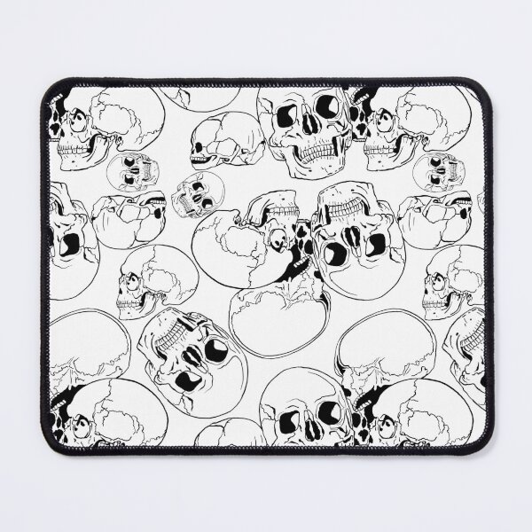 Item preview, Skull pattern on white designed and sold by Aisling Tierney.