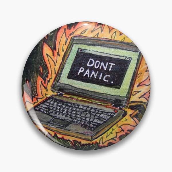 Item preview, Dont Panic designed and sold by Belkacem Marouf.