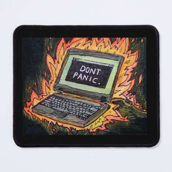 Item preview, Dont Panic designed and sold by Belkacem Marouf.