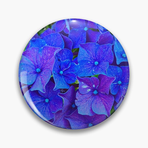 Item preview, Hydrangea Flower Design, Indigo Purple Abstract Floral designed and sold by Constant Readers.