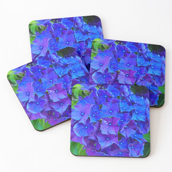 Item preview, Hydrangea Flower Design, Indigo Purple Abstract Floral designed and sold by Constant Readers.