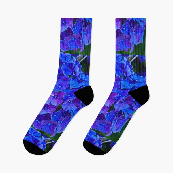 Item preview, Hydrangea Flower Design, Indigo Purple Abstract Floral designed and sold by Constant Readers.