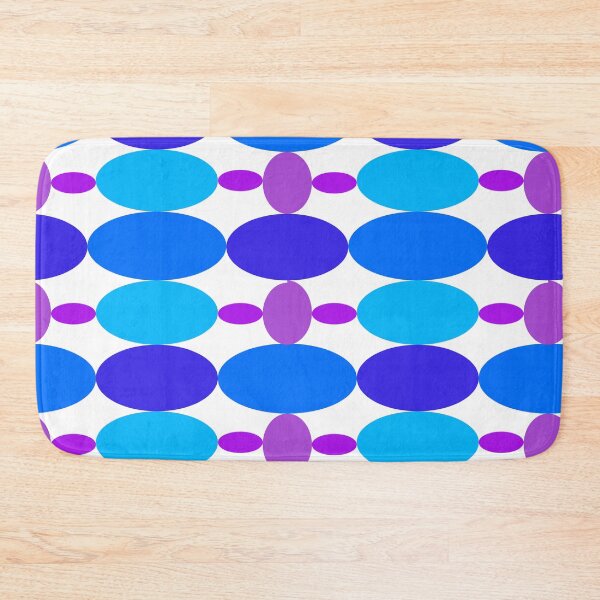 Item preview, Blue and Lavender Spheres and Ovals designed and sold by EdwardMonet.