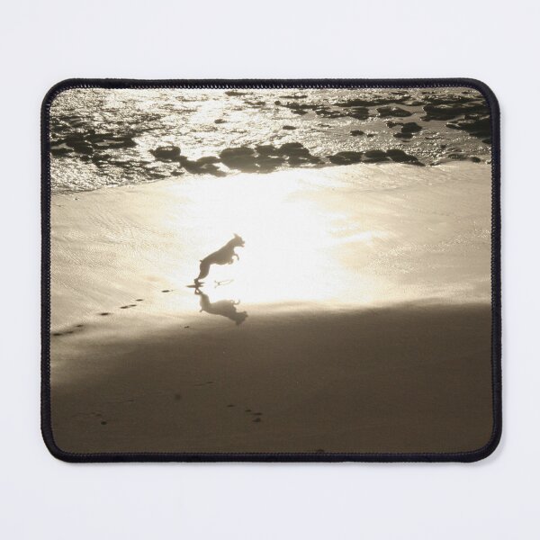 Item preview, Happy dog running in the beach designed and sold by Anna Lemos.