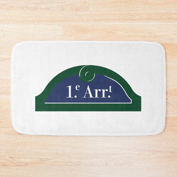 Item preview, Paris 1st Arrondissement Panel designed and sold by BubbleManShop.