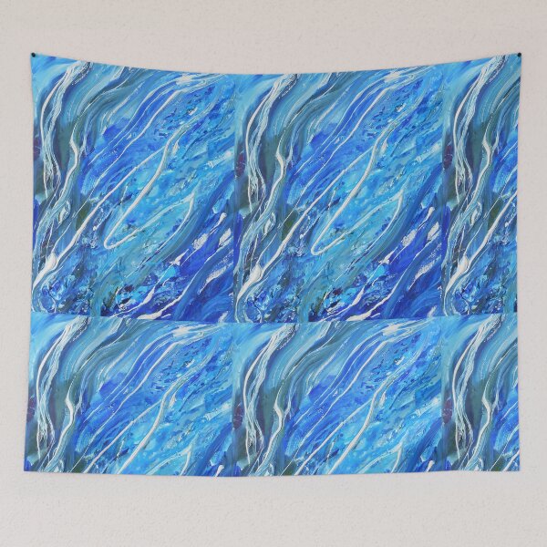 Item preview, Peaceful Blue Waves Contemporary Beach Art Sea And Ocean I designed and sold by Irina Sztukowski.