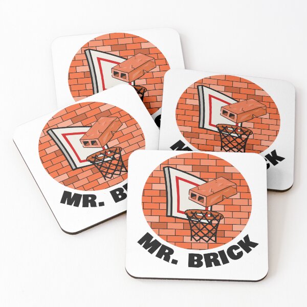 Item preview, Mr. Brick Funny Basketball Logo Thic Text designed and sold by hiunlimit.
