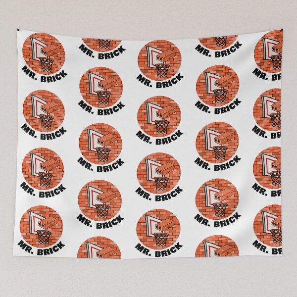 Item preview, Mr. Brick Funny Basketball Logo Thic Text designed and sold by hiunlimit.