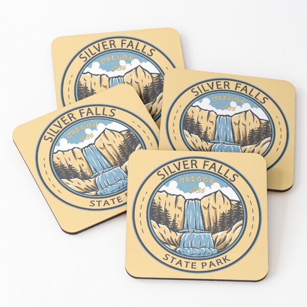 Item preview, Silver Falls State Park Oregon Badge designed and sold by KrisSidDesigns.
