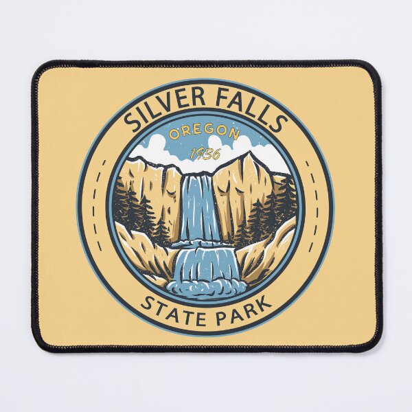Item preview, Silver Falls State Park Oregon Badge designed and sold by KrisSidDesigns.