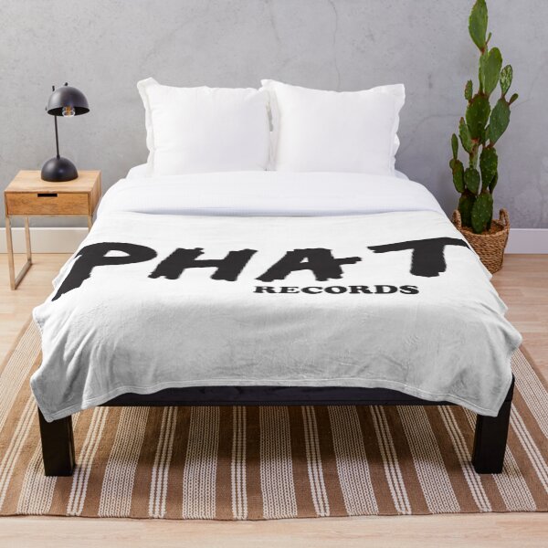 Item preview, Logotipo de Phat Records (negro) designed and sold by Subliminal-Cuts.