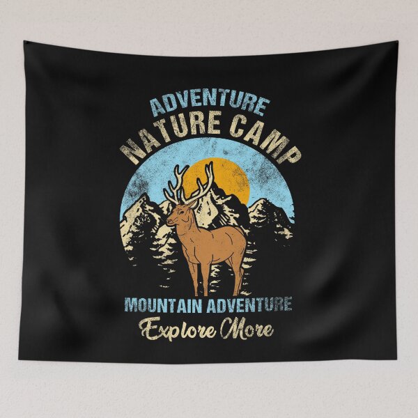 Item preview, Adventure Nature Camping Mountains Discover Hiking designed and sold by Mila1946.