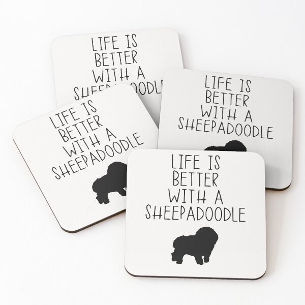Item preview, Life Is Better With A Sheepadoodle designed and sold by kindxinn.