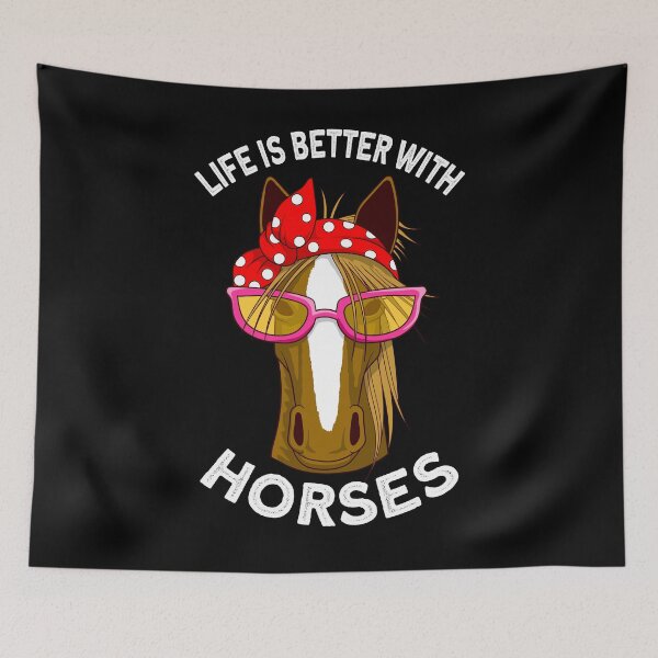 Artikelvorschau, Life Is Better With Horses Pferde Geschenk entworfen und verkauft von Ibu83.